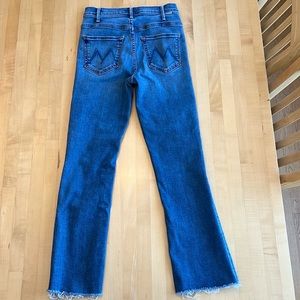 Mother denim The Hustler Ankle Fray